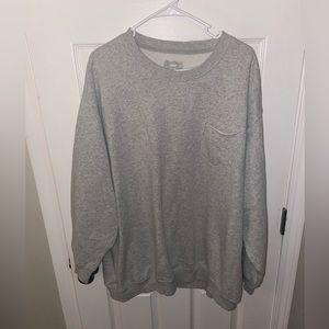 Aerie exposed seam gray sweatshirt size XL!